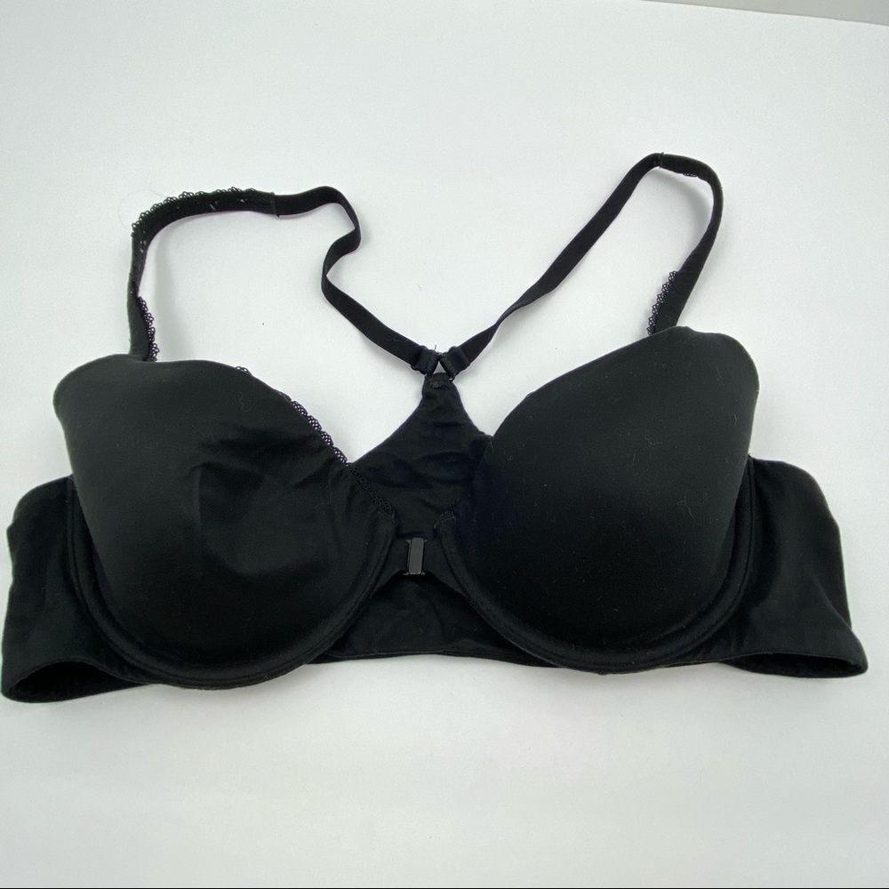 Victoria's Secret Black Racerback Lightly Padded Bra